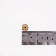 Пуговицы  Кокос, 12 mm - фото №2