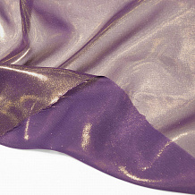 Ткань Шифон-твист металлик - фото №3
